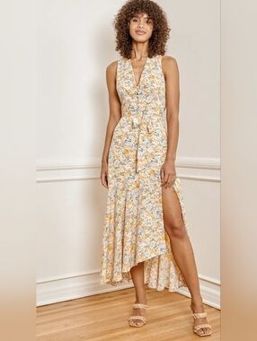 Lulus Floral Maxi Dress